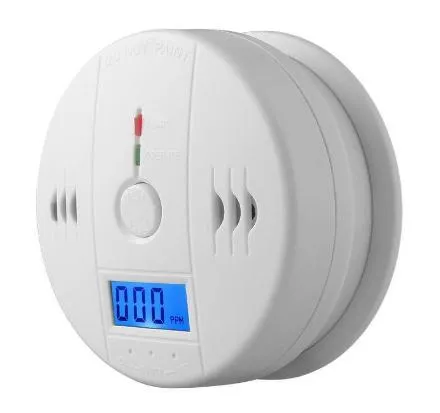 2 in 1 Combination Gas Detector with Display Mounted Home Security Fire Alarmsmoke and Carbon Monoxide Co Gas Detector