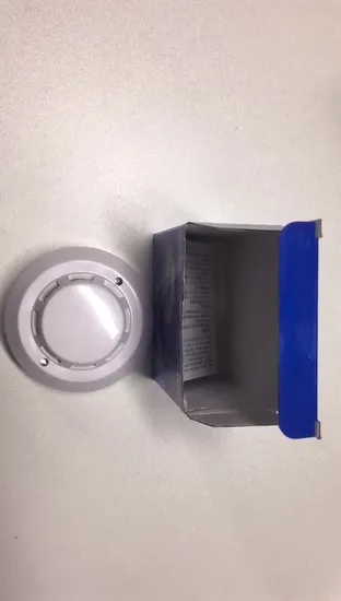 AC 220V 4 Wire Network Photoelectric Smoke Detector for Fire Safety System