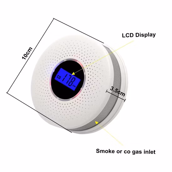 Amazon Selling Combo Co Smoke Leak Warning Alert Carbon Monoxide and Smoke Hybrid Alarm Detector